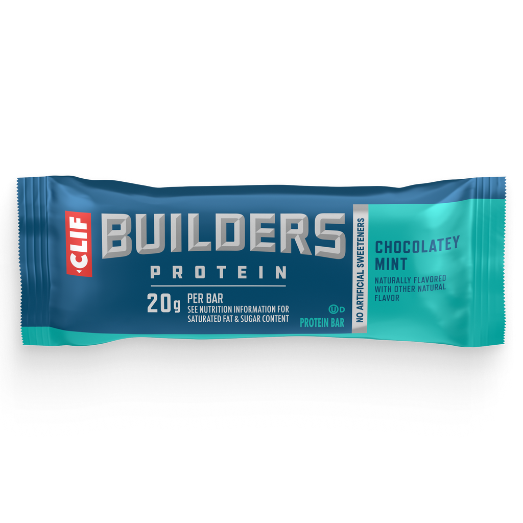 CLIF BUILDERS Chocolatey Mint Plant Based Protein Bars
